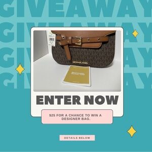 NWT Michael Kors Bag - Enter for your chance tor chance(s) to win.